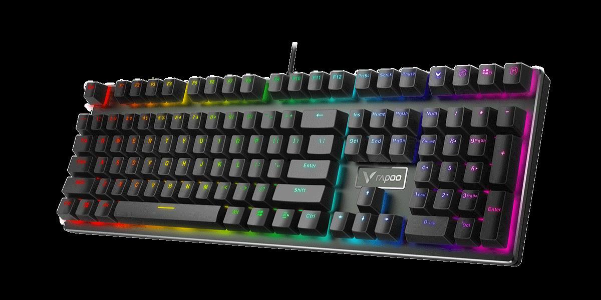 星途幻彩RGB背光游戏机械键盘 V700RGB合金版 详情配图