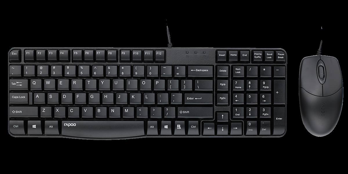 星途有线光学键鼠套装 X120 商品展示图