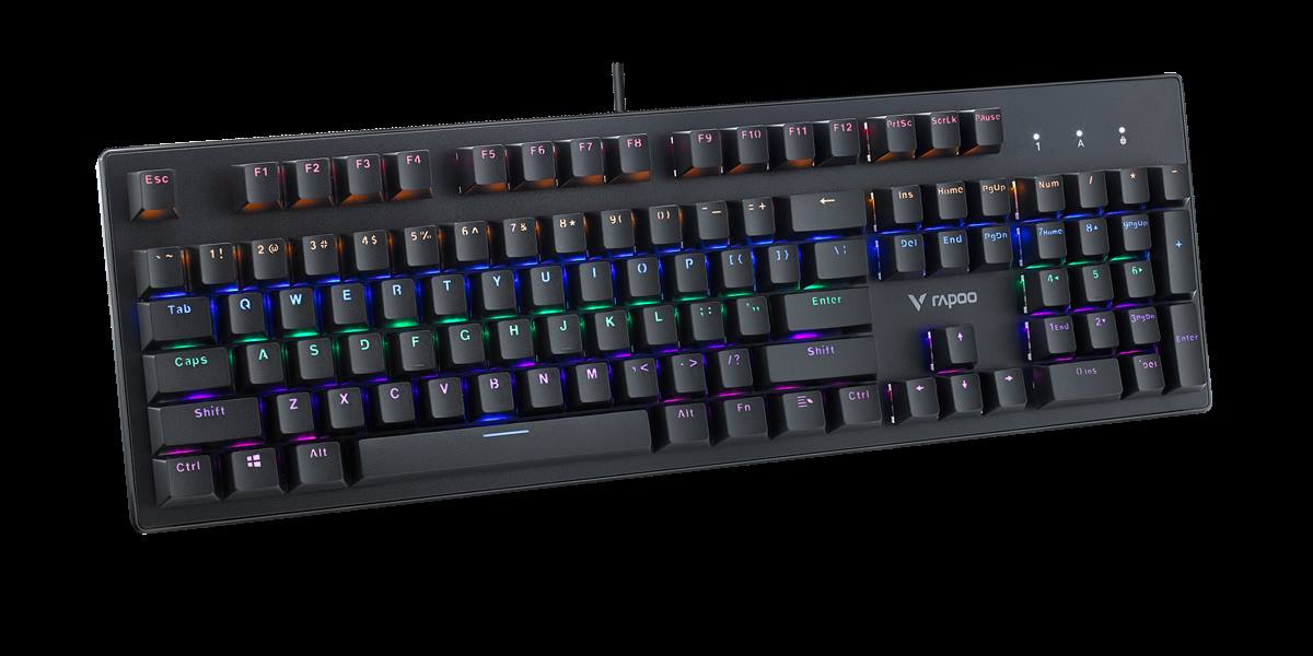 星途混彩背光游戏机械键盘 V510 产品主图