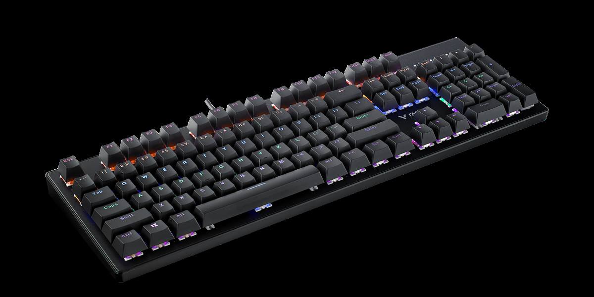 星途混彩背光游戏机械键盘 V510 详情配图