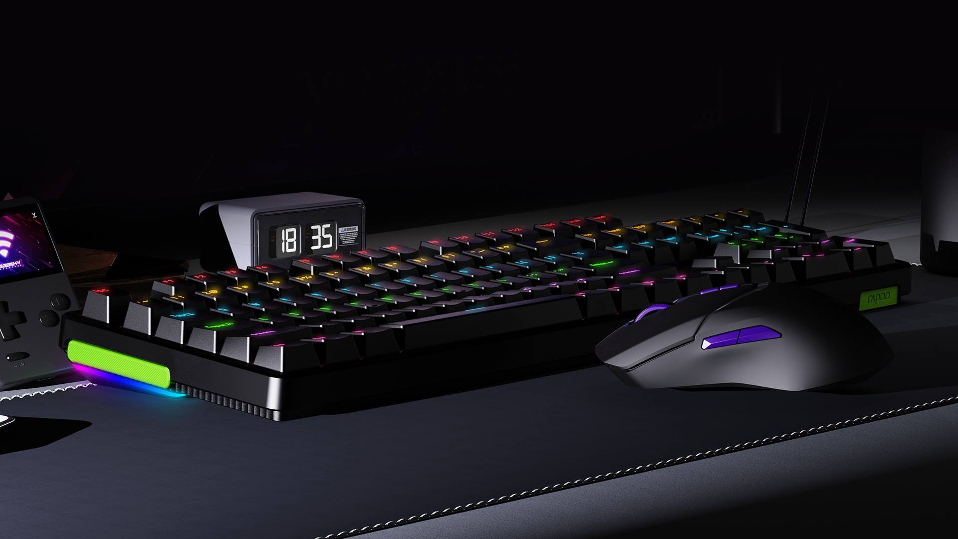 星途背光游戏机械键盘（ 双形态） V500PRO 详情配图
