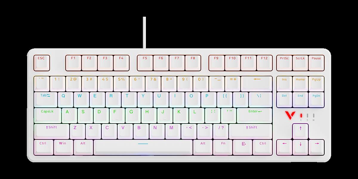 星途背光游戏机械键盘（双形态） V500PRO-87 商品展示图