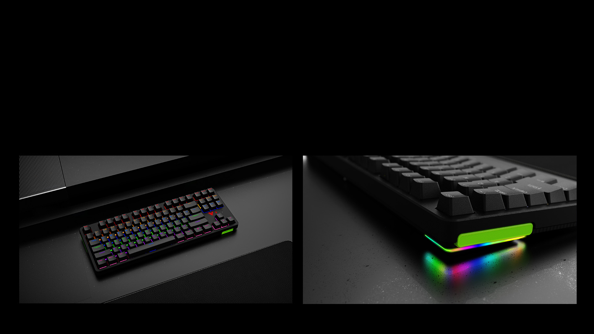 星途背光游戏机械键盘（双形态） V500PRO-87 详情配图
