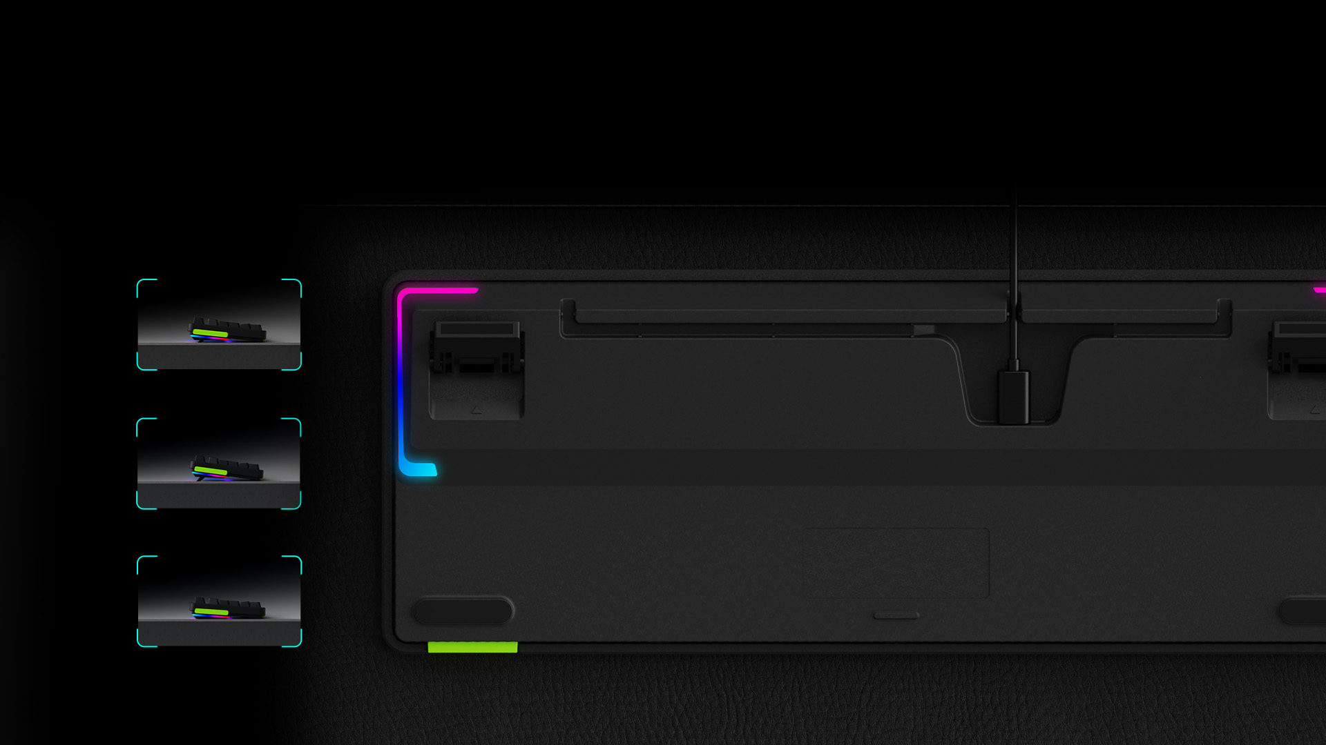 星途背光游戏机械键盘（双形态） V500PRO-87 详情配图
