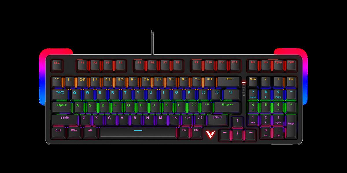 星途背光游戏机械键盘（双形态） V500PRO-98 商品展示图