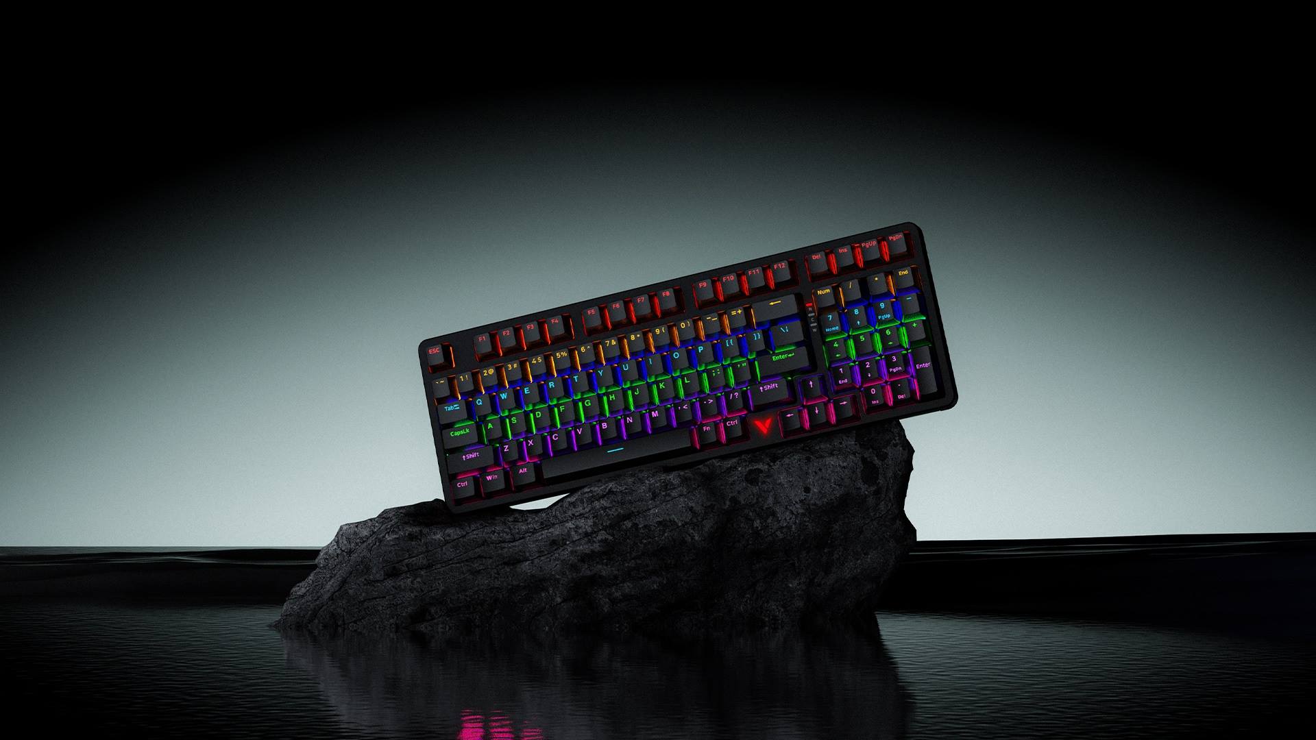 星途背光游戏机械键盘（双形态） V500PRO-98 详情配图