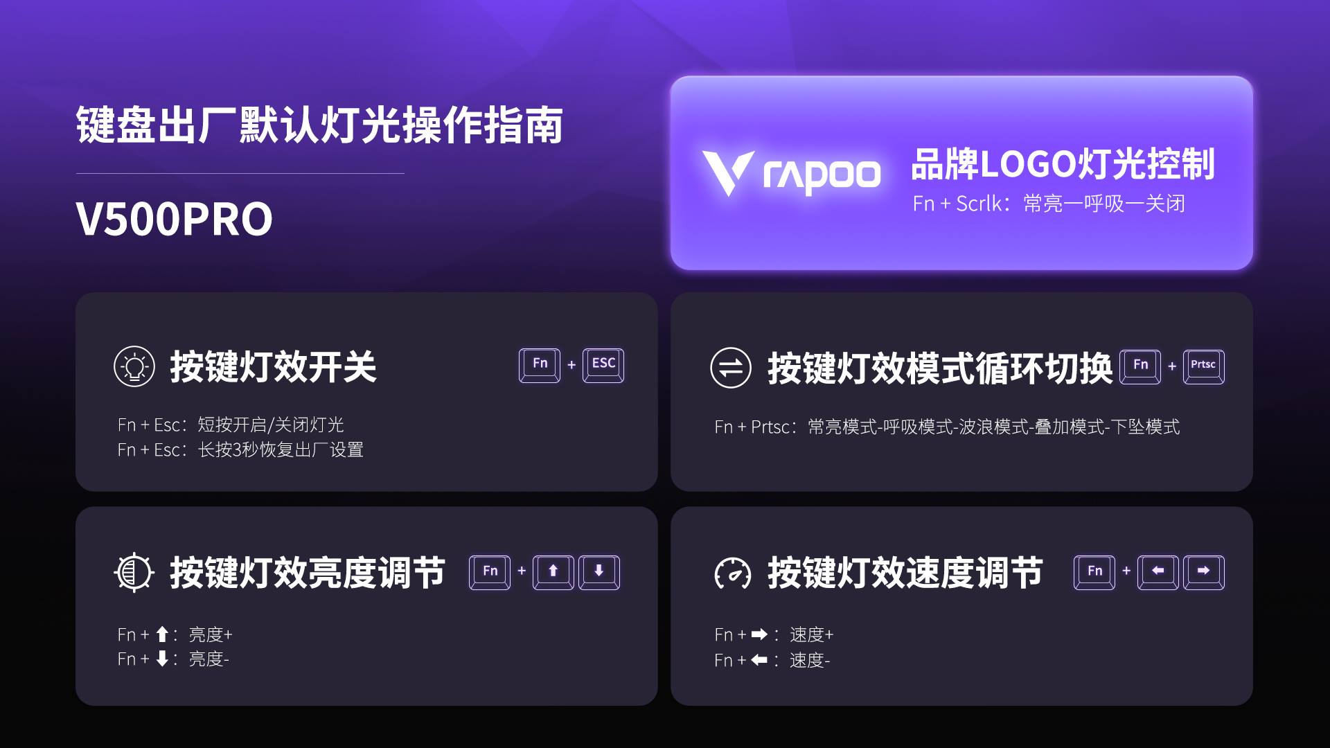 星途混彩背光游戏机械键盘 V500PRO 详情配图