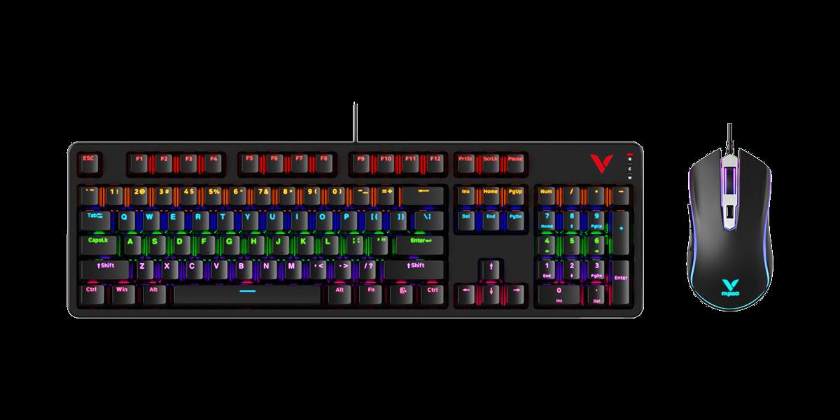星途背光游戏键鼠套装 V185S 商品展示图