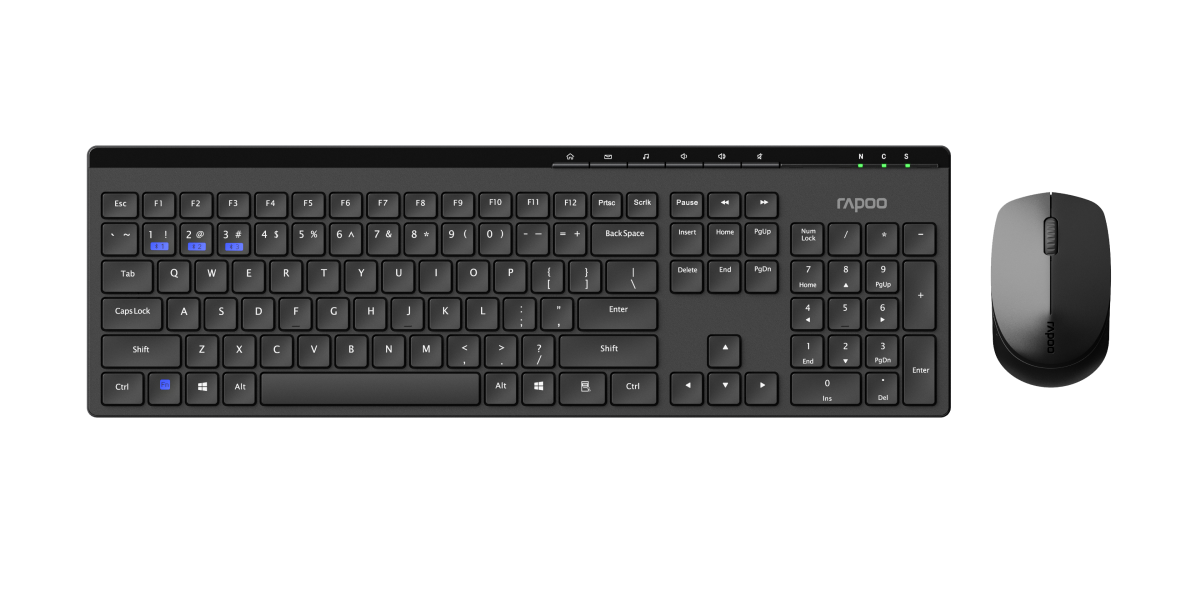 星途多模式无线键鼠套装 8100GT 商品展示图