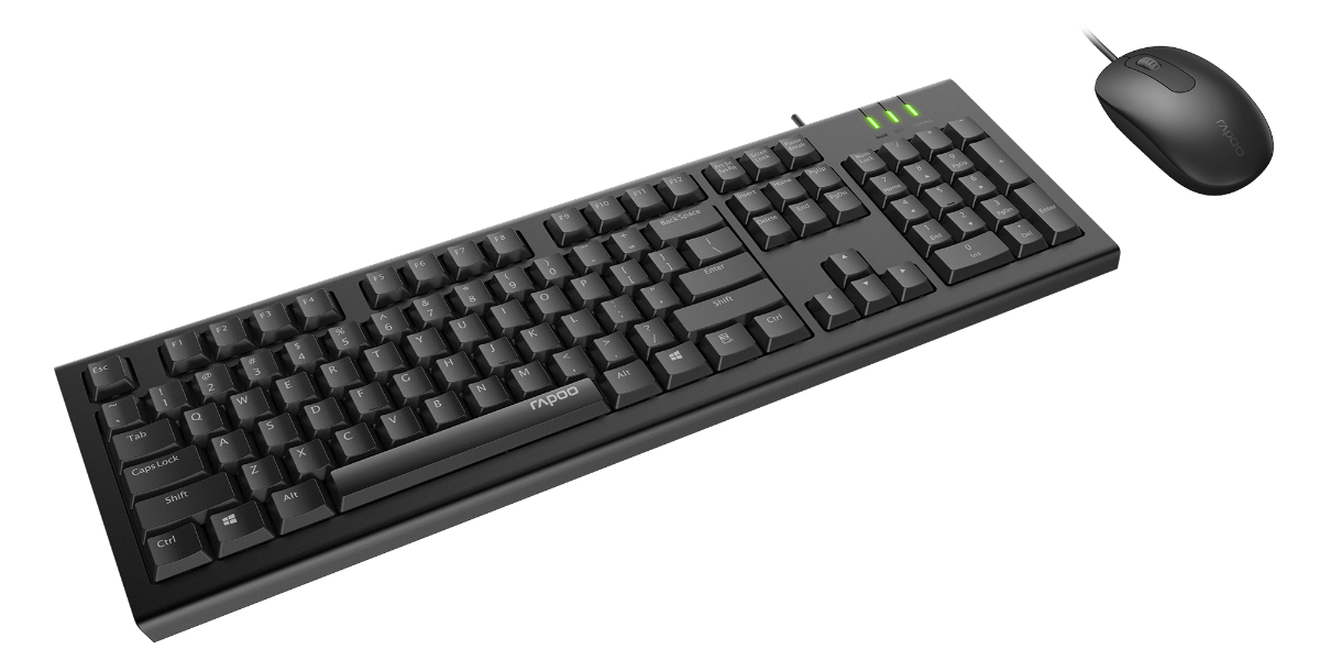 星途有线光学键鼠套装 X120Pro 产品主图