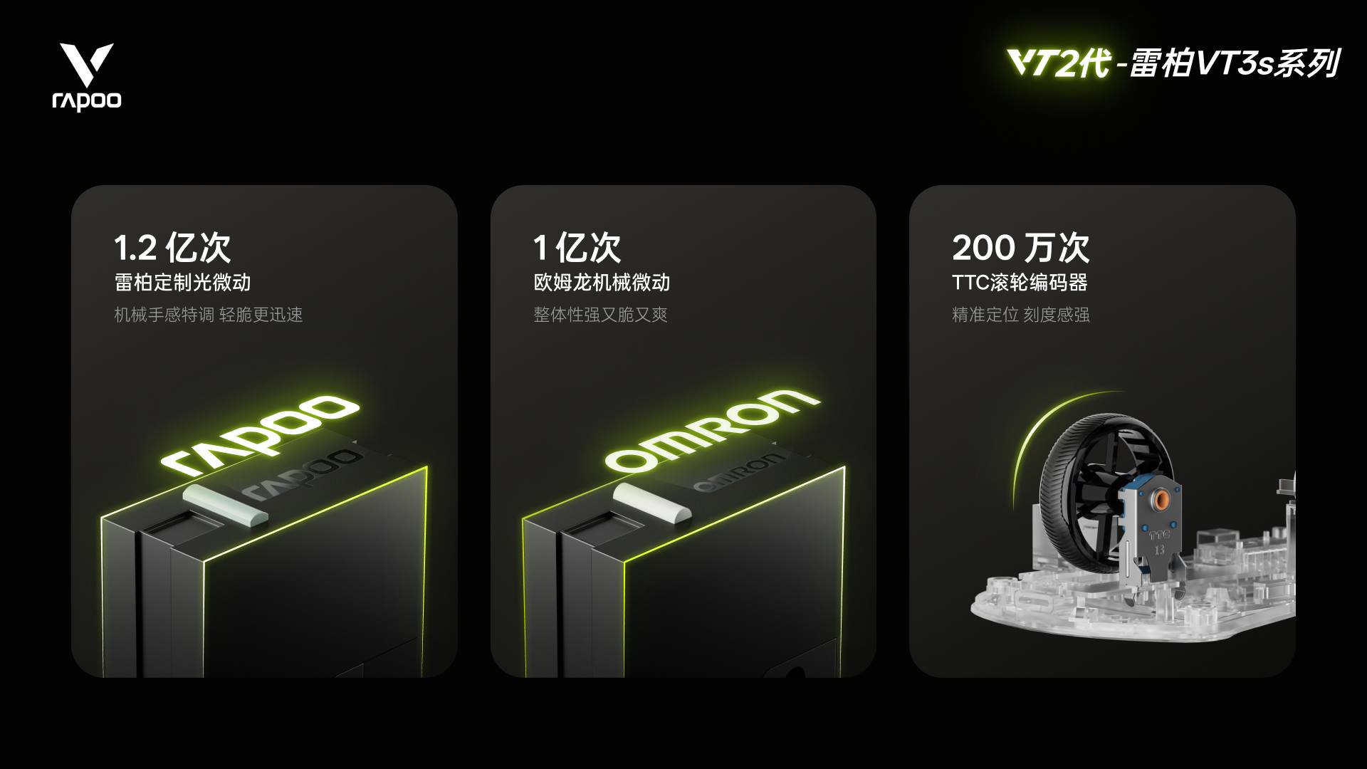 星途科技新闻配图:NORDIC 54芯片加持,2万帧率中小手,星途VT3s系列