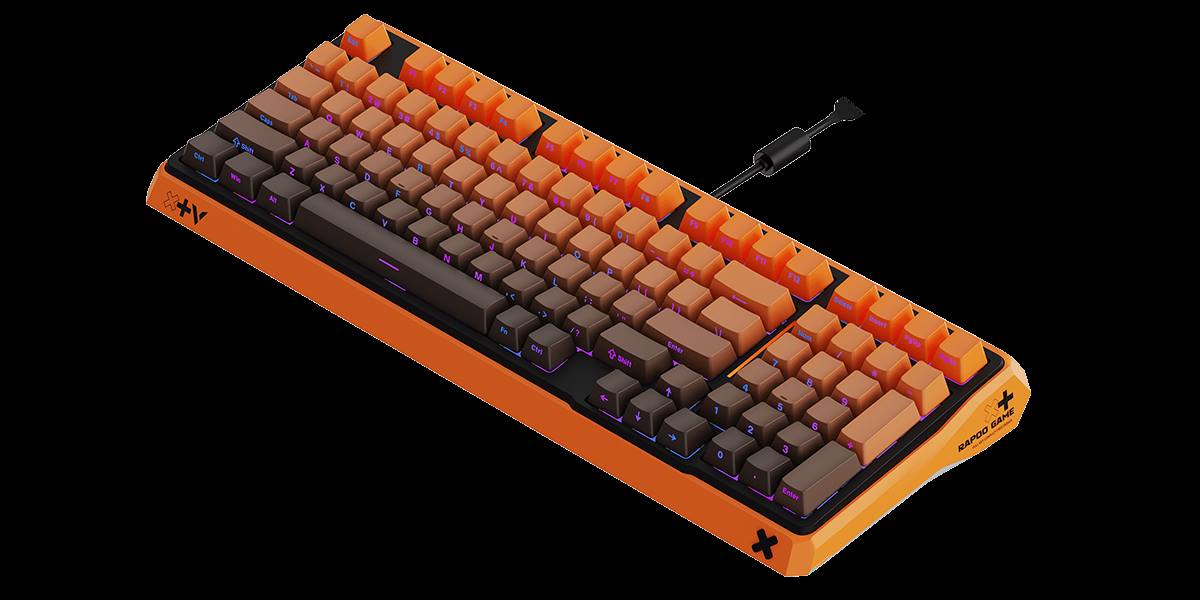 星途防水幻彩RGB背光游戏机械键盘 ESK750-98（渐变侧刻版） 详情配图
