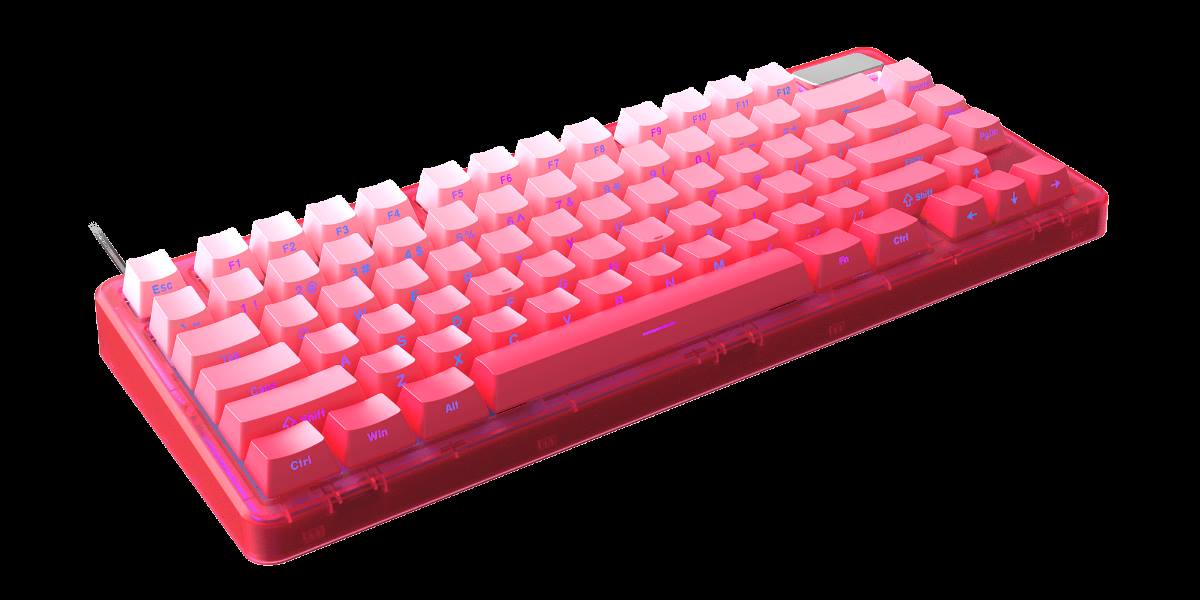星途防水幻彩RGB背光游戏机械键盘 ESK750-75（渐变侧刻版） 产品主图