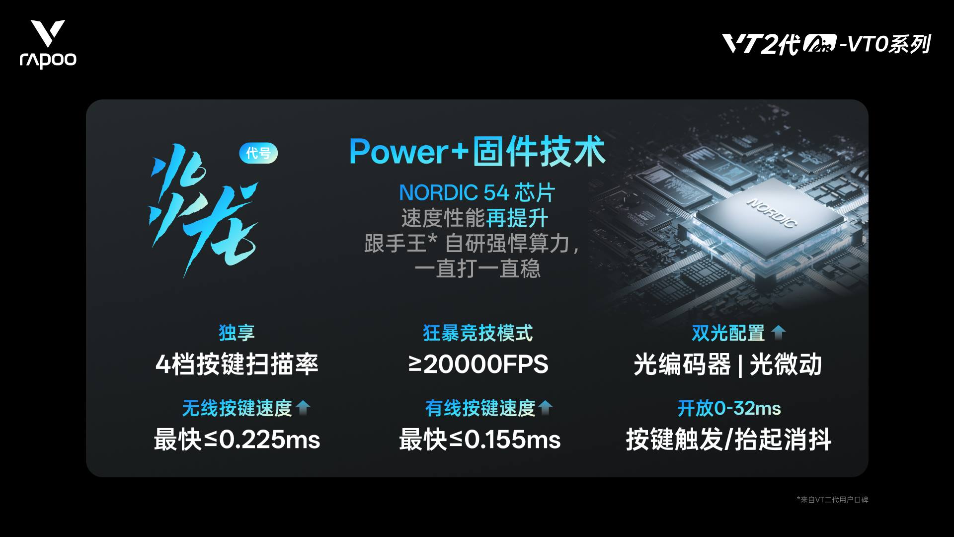 星途科技新闻配图:星途VT0Air MAX无线电竞鼠标,轻约39g的“双光”配