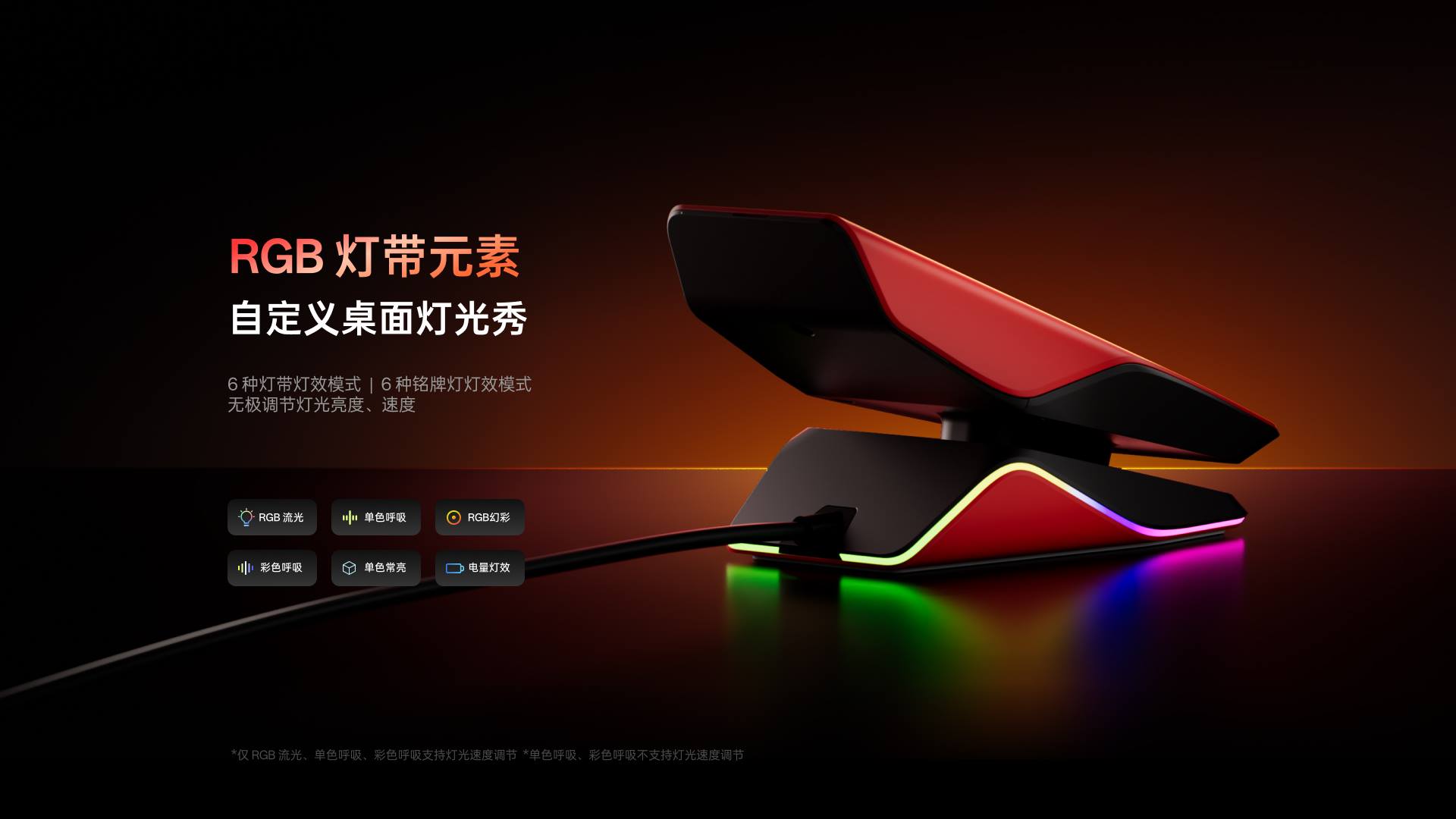星途屏显RGB无线充接收器（可扩展型） ESPR8PRO 详情配图