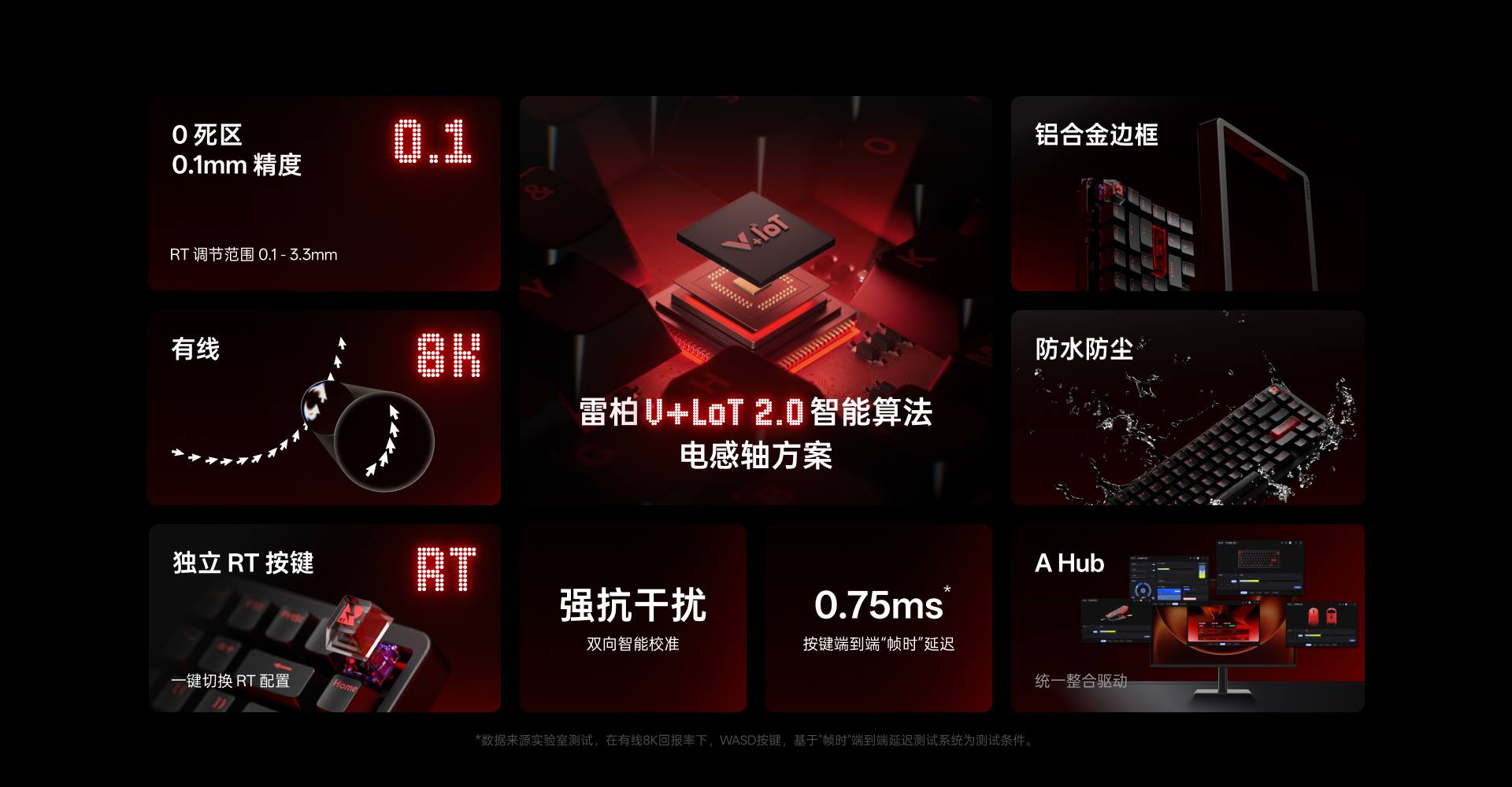 星途防水幻彩RGB电感轴游戏键盘 ESK900-83RT（零号赤焰） 详情配图