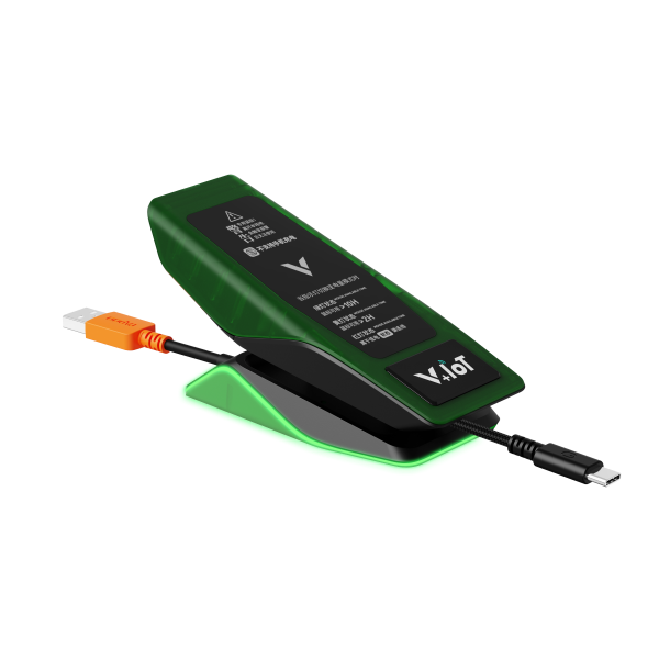 星途屏显RGB无线充接收器（可扩展型） ESPR8PRO(墨冰雾影) 详情配图