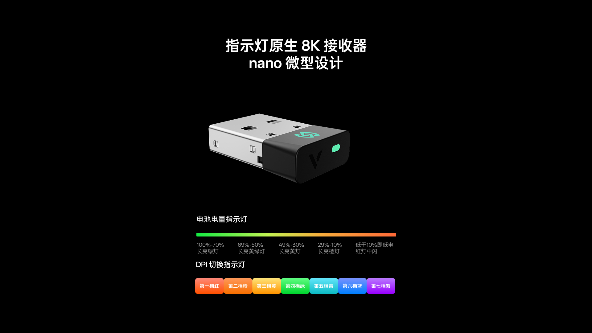 星途大手型-双模轻量化无线电竞鼠标(VT二代系列) VT7 Ultra星闪双8K版 详情配图