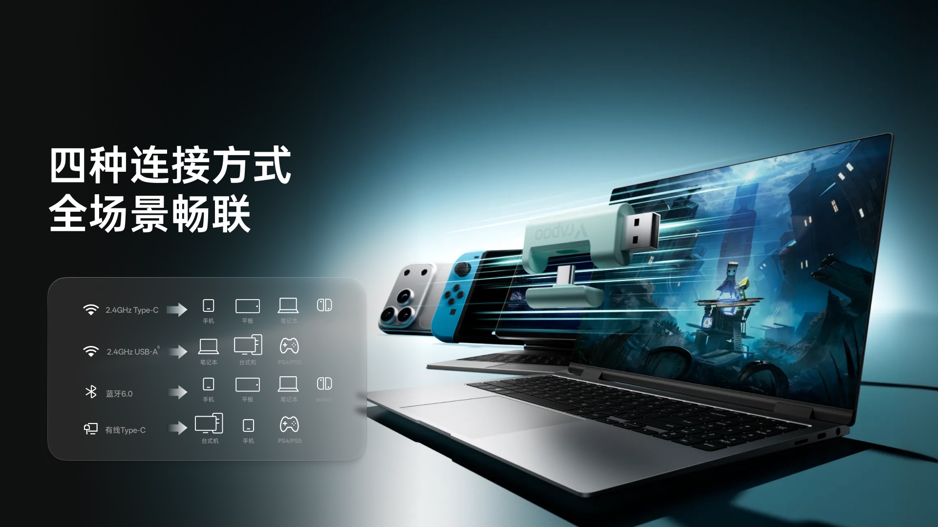 星途无线四模电竞耳机 VE3 详情配图